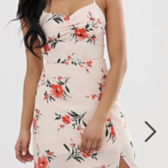 Fashion Union Midi Floral Dress - Picture 2 of 3